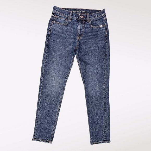 American Eagle 90s Skinny Real Good Jeans Medium Wash Size 6 / 28 - Picture 1 of 10